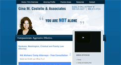 Desktop Screenshot of ginacostellolaw.com